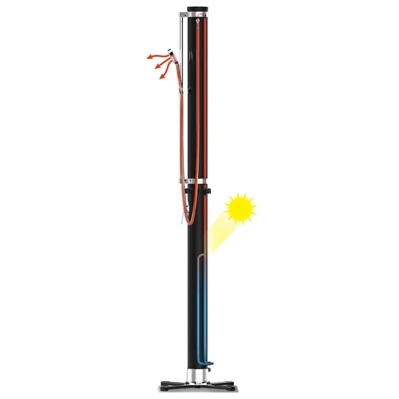 Bestway Solar Flow Lauko dušas, juodos spalvos, 20l