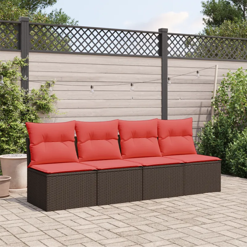 Sodo sofa | su pagalve Ruda 227 x 62 x 69 cm poliratanas