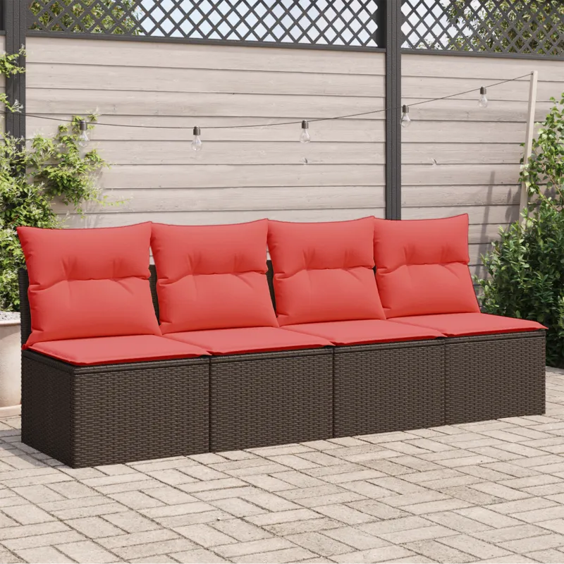 Sodo sofa | su pagalve Ruda 227 x 62 x 69 cm poliratanas
