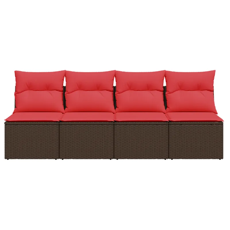 Sodo sofa | su pagalve Ruda 227 x 62 x 69 cm poliratanas