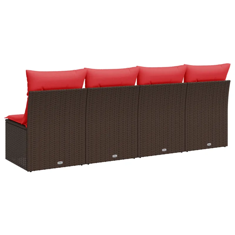 Sodo sofa | su pagalve Ruda 227 x 62 x 69 cm poliratanas