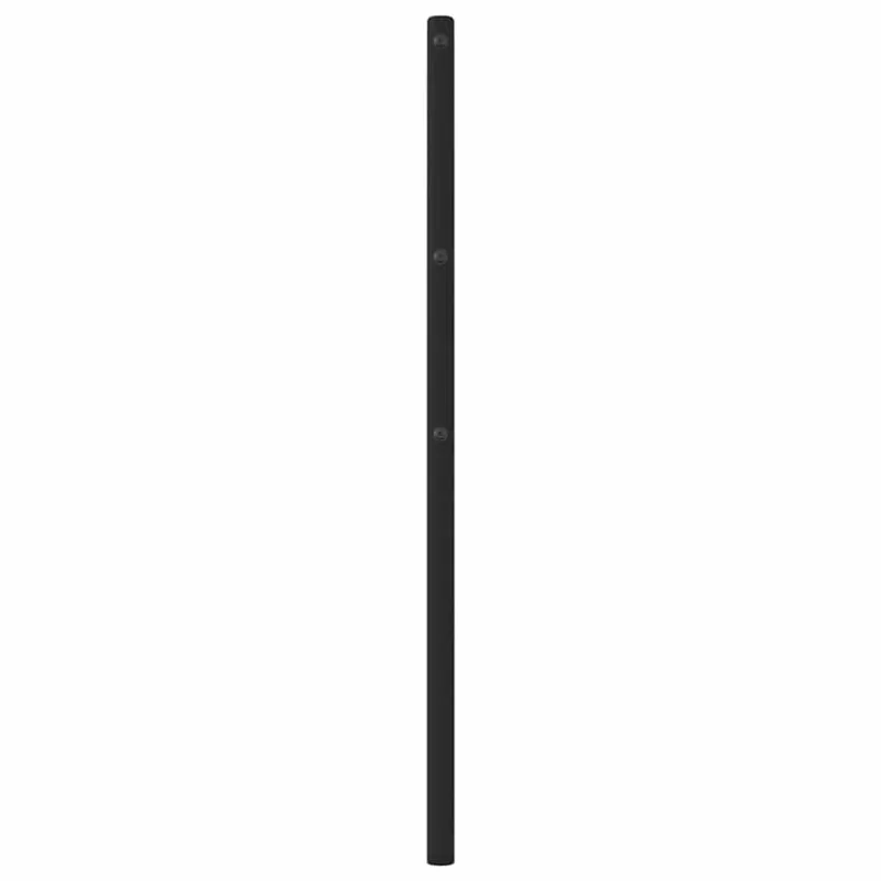 Metalinis pakaitinis galvūgalis, juodos spalvos, 193cm