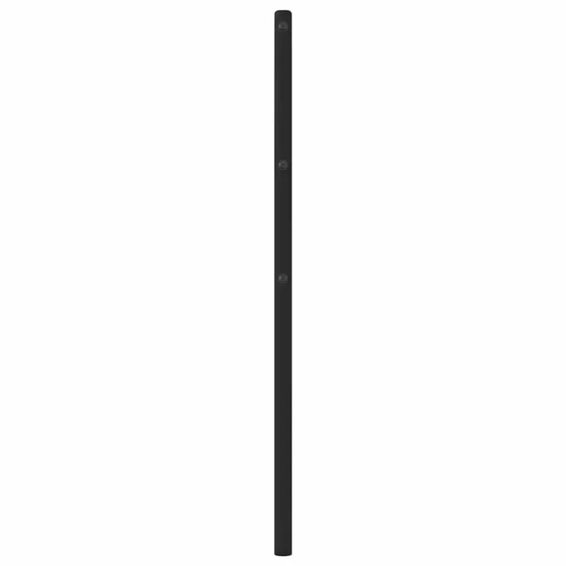 Metalinis pakaitinis galvūgalis, juodos spalvos, 107cm