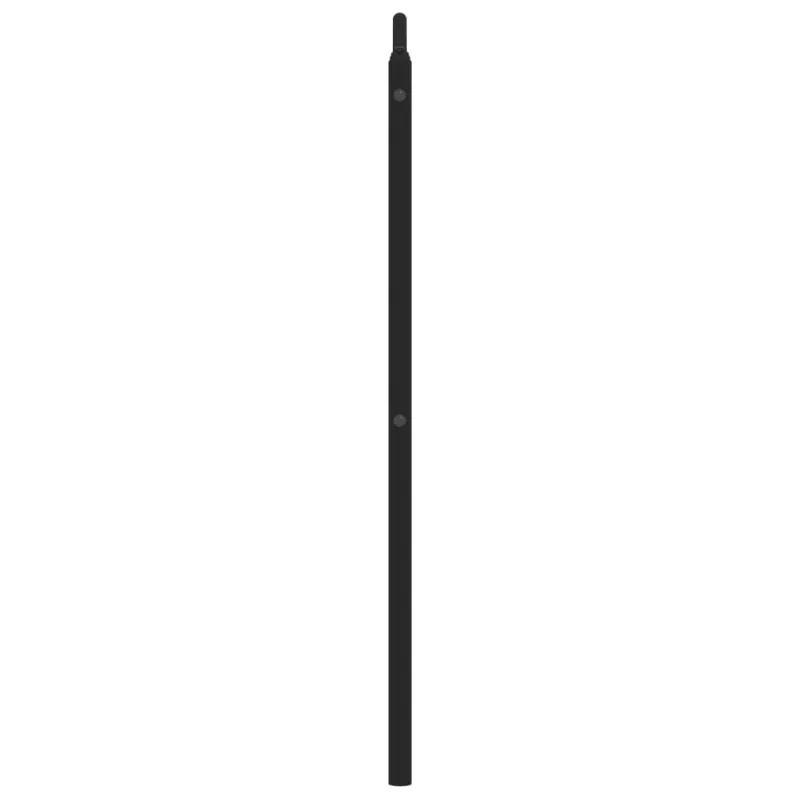Metalinis pakaitinis galvūgalis, juodos spalvos, 150cm