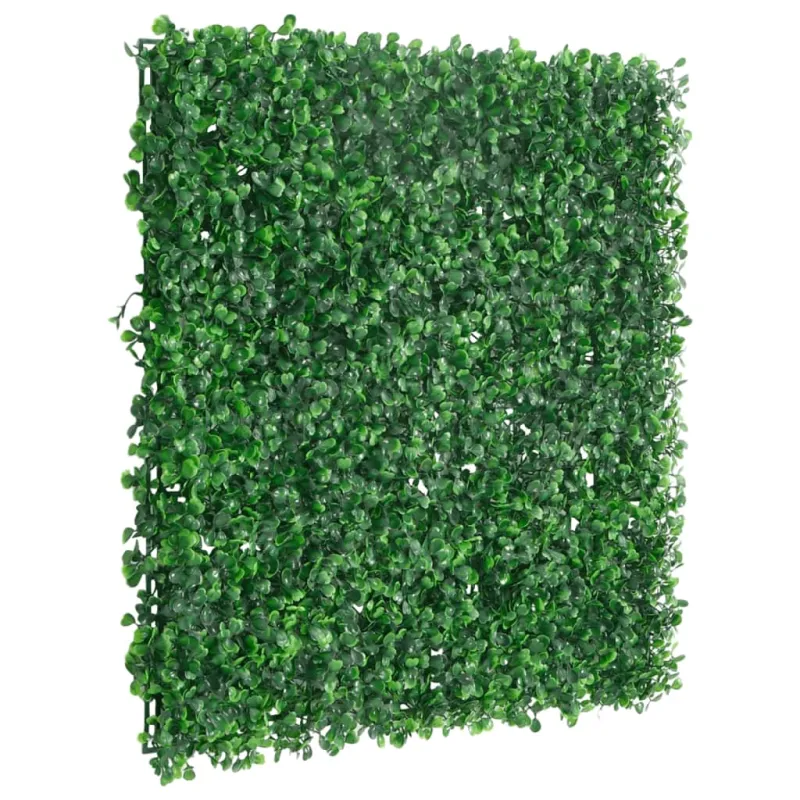 Dirbtinių krūmų lapų tvoros, 24vnt., žalios, 50x50cm