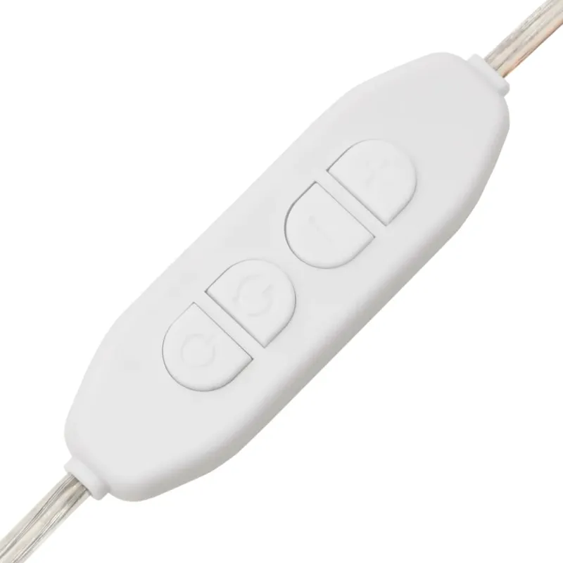 Sieninis veidrodis su LED lemputėmis, 30x100cm, stiklas