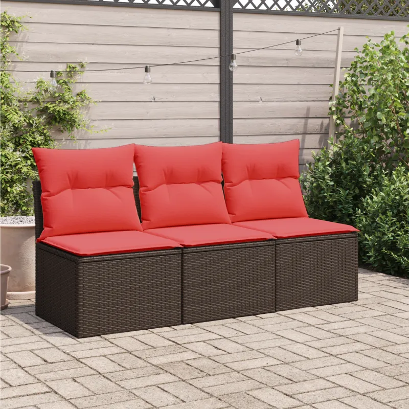 Sodo sofa | su pagalve Ruda 165 x 62 x 69 cm Poli ratanas