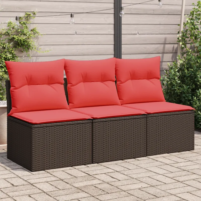 Sodo sofa | su pagalve Ruda 165 x 62 x 69 cm Poli ratanas