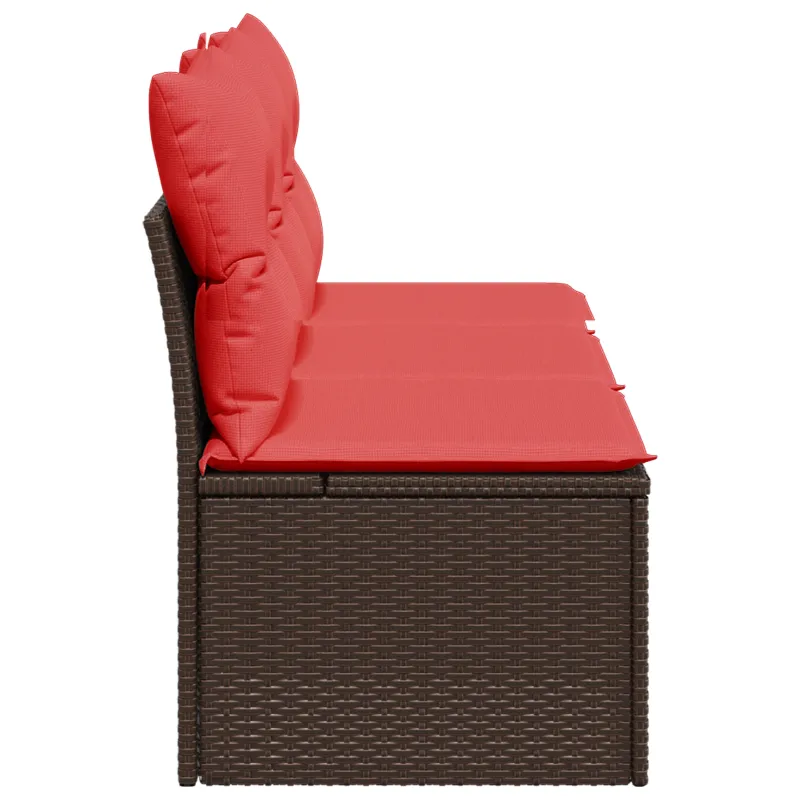 Sodo sofa | su pagalve Ruda 165 x 62 x 69 cm Poli ratanas