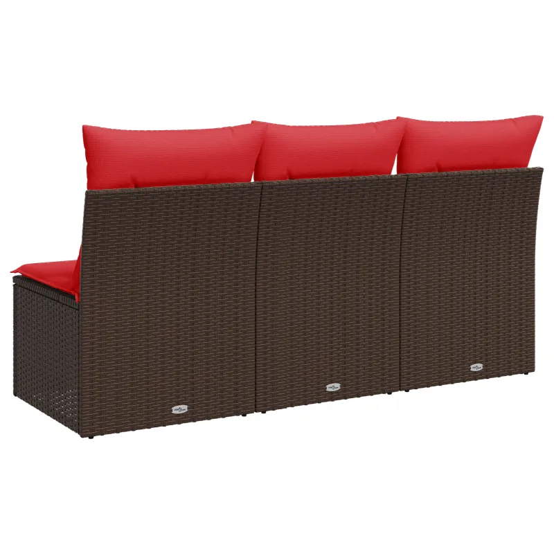 Sodo sofa | su pagalve Ruda 165 x 62 x 69 cm Poli ratanas
