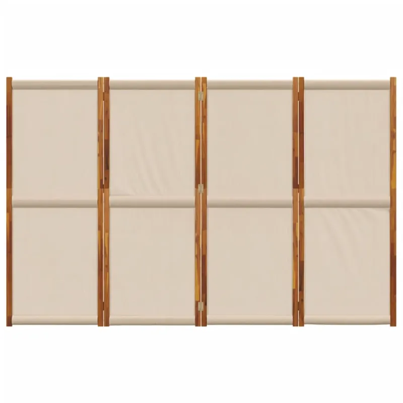 Kambario pertvara, 4 segmentai, taupe spalvos, 280x180cm