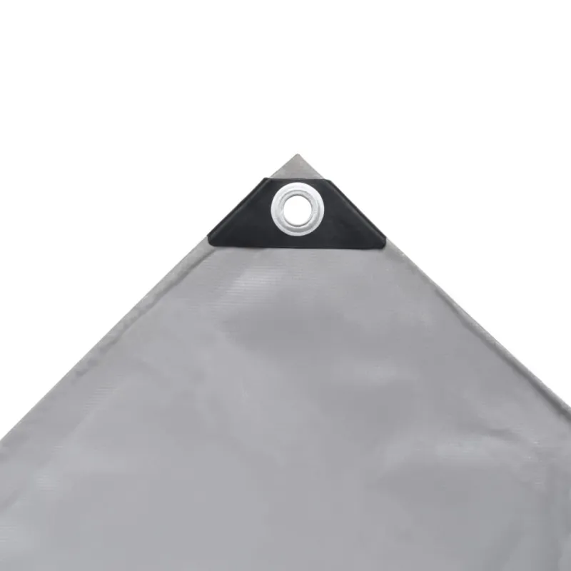 Tentas, pilkos spalvos, 3x4m, 650g/m²