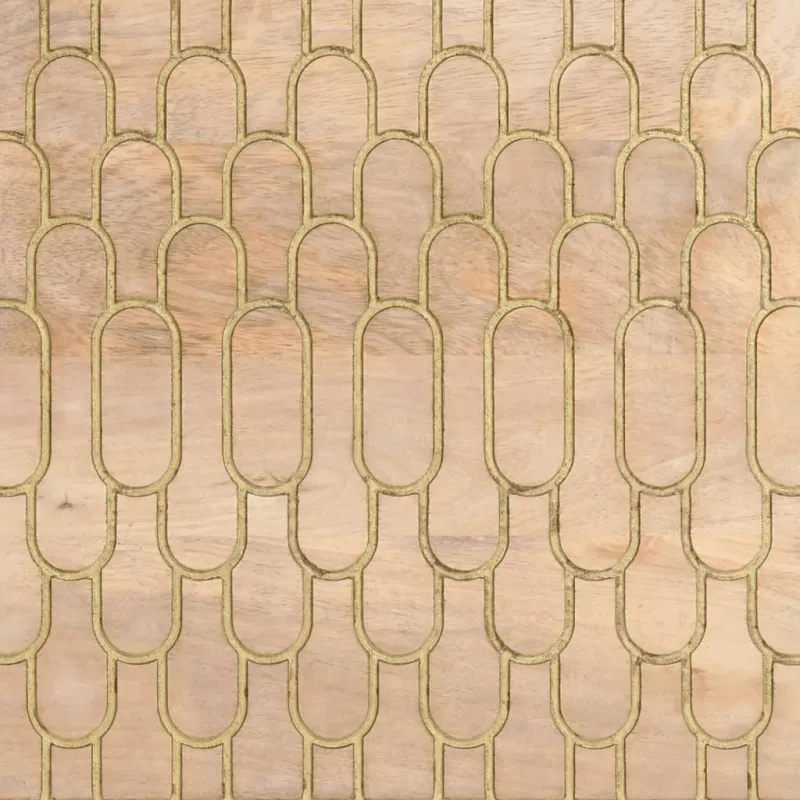 Kavos staliukas, 80x50x40cm, mango medienos masyvas