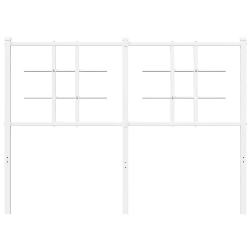 Metalinis pakaitinis galvūgalis, baltos spalvos, 120cm
