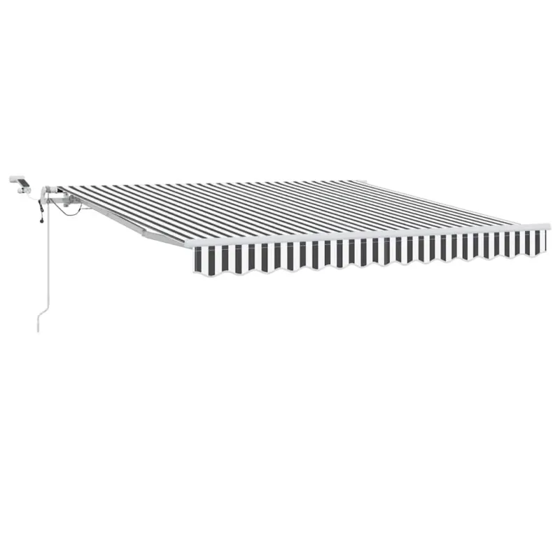 Automatinė ištraukiama markizė, antracito ir balta, 300x250cm