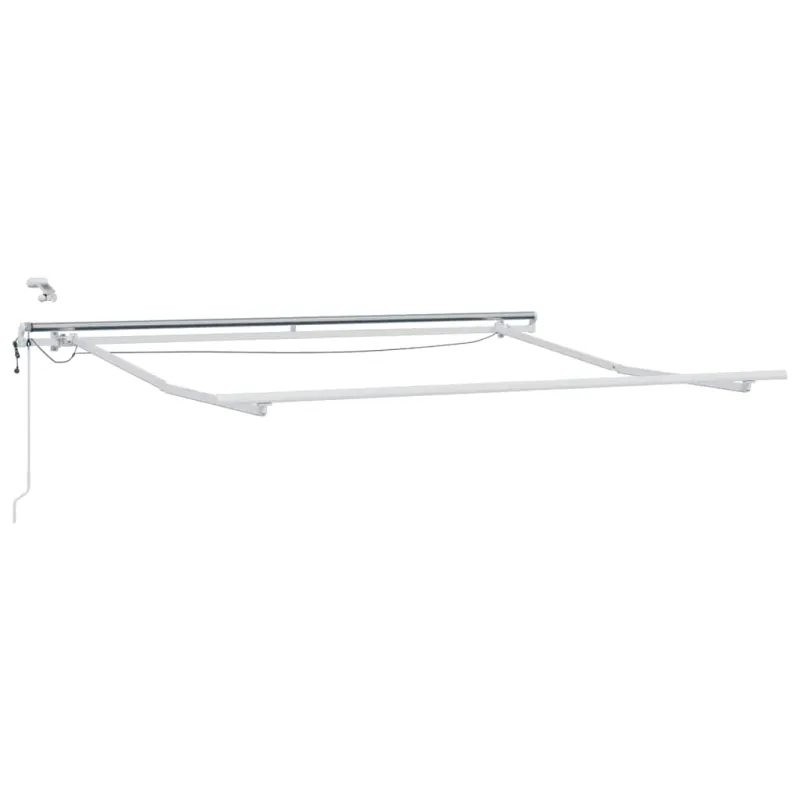 Automatinė ištraukiama markizė su LED, ruda, 300x250cm