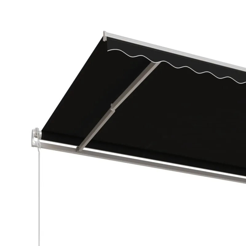Automatinė ištraukiama markizė, antracito spalvos, 600x350cm