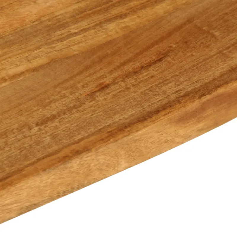 Stalviršis, 120x60x3,8cm, mango masyvas, su gyvu kraštu