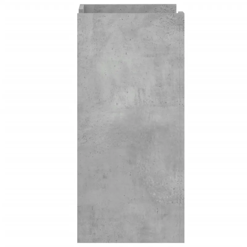Šoninė spintelė, betono pilka, 45x35x75cm, apdirbta mediena