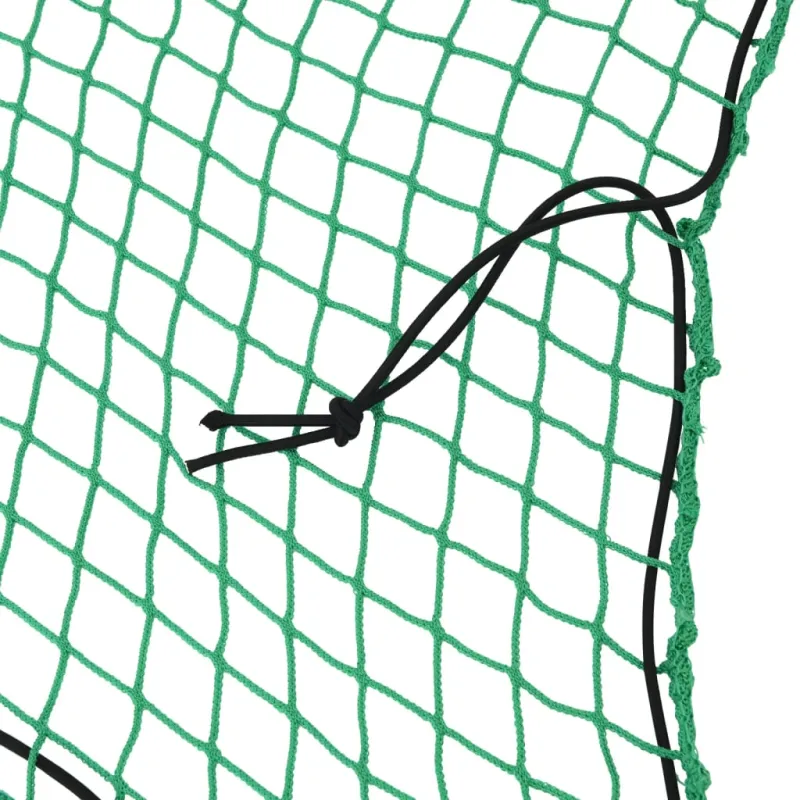 Priekabos tinklas su elastine virve, žalias, 4x3m, PP