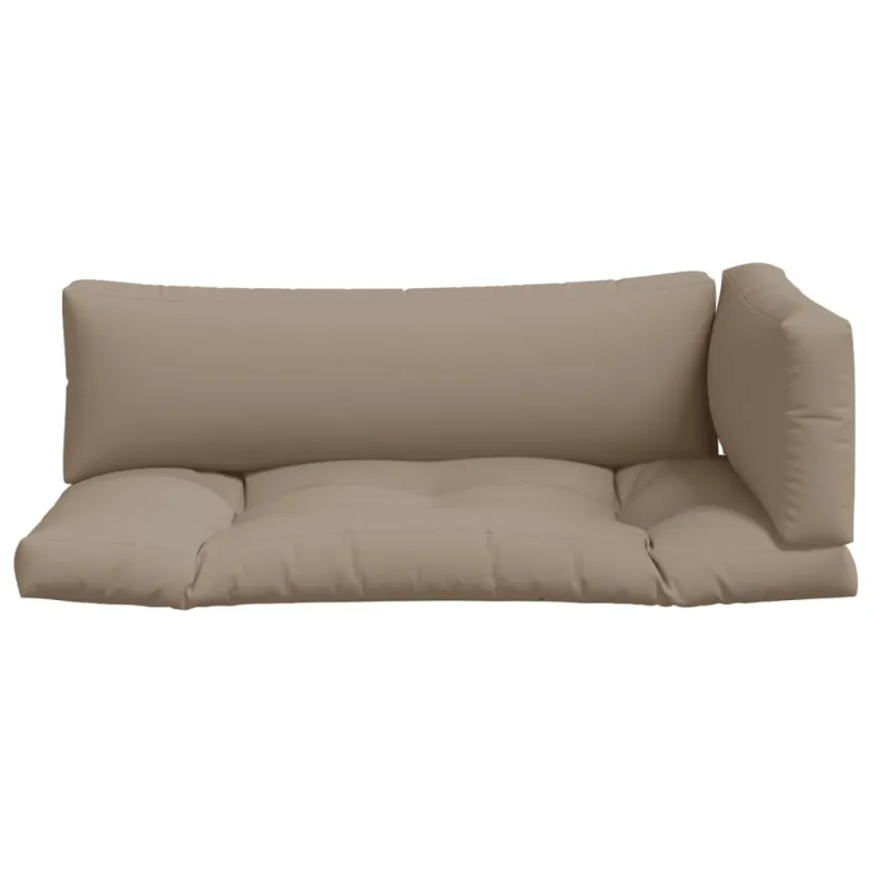 Palečių pagalvėlės, 3vnt., taupe spalvos, audinys