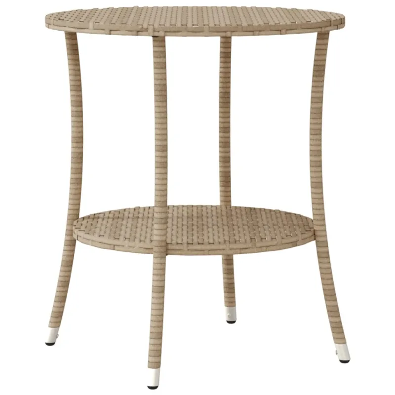 Bistro-Setti pehmusteilla, 3-os osat, hiekka, polyrattani