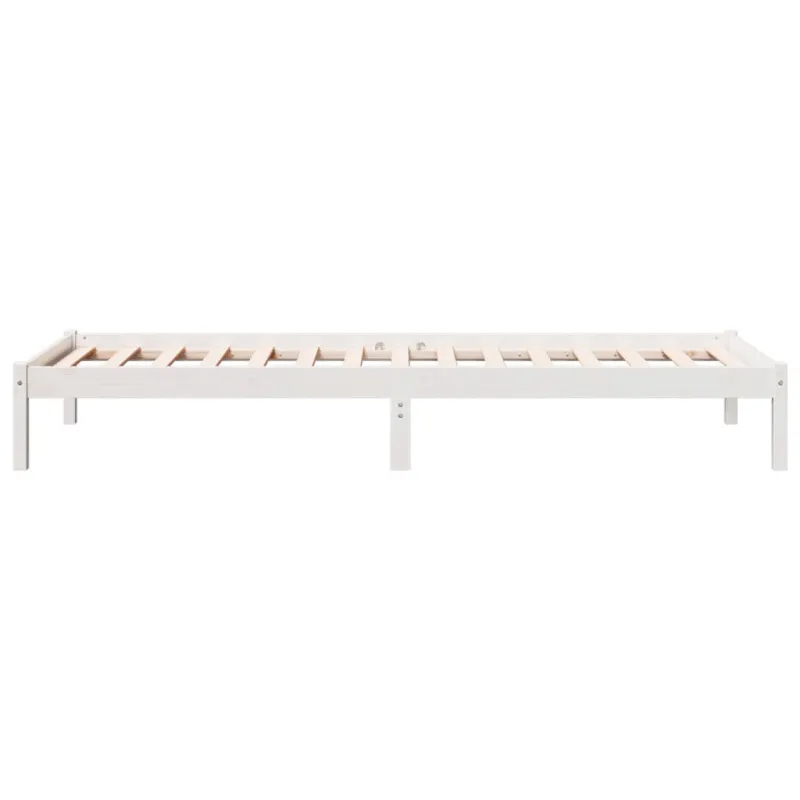 Lovos rėmas be čiužinio, baltas, 80x210cm, pušis, itin ilgas