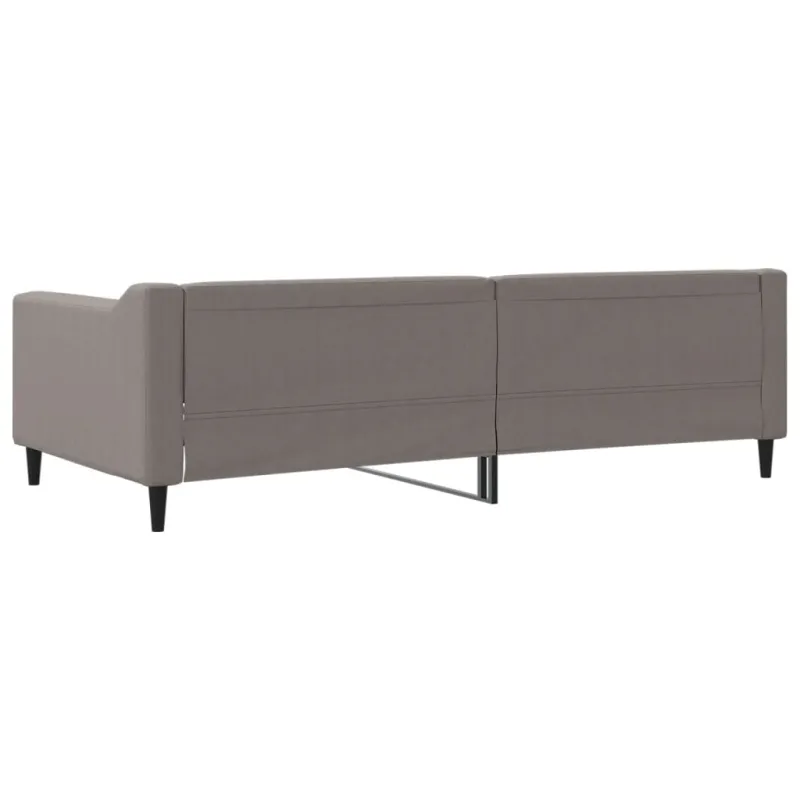 Sofa, taupe spalvos, 100x200cm, audinys