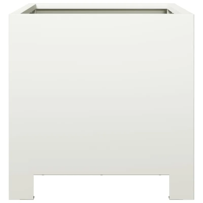 Sodo lovelis, baltos spalvos, 30x30x30cm, plienas
