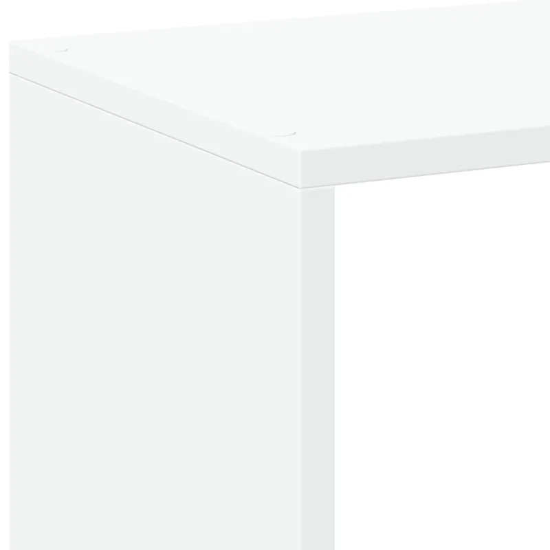 Kambario pertvara/knygų spinta, balta, 102x29x103,5cm, mediena