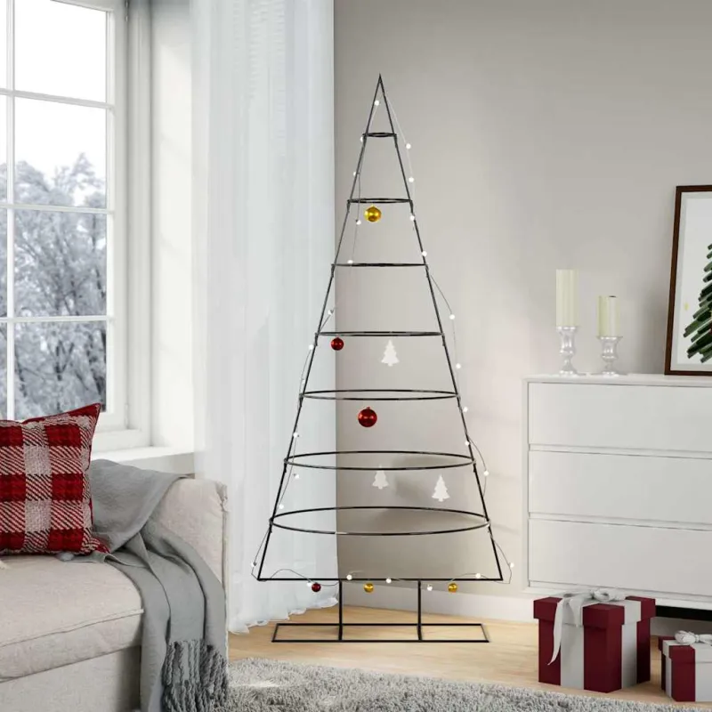 Metalinis Kalėdų medis | 180 cm Milteliniu būdu padengtas plienas