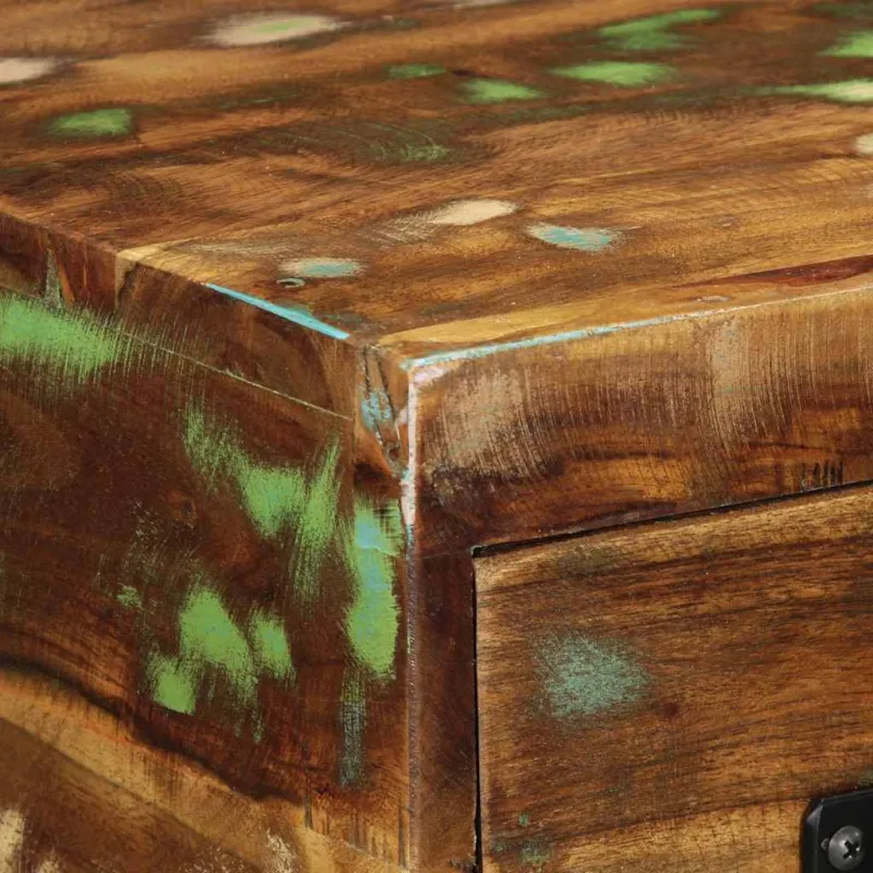 Sieninė televizoriaus spintelė, 60x30x19cm, perdirbta mediena