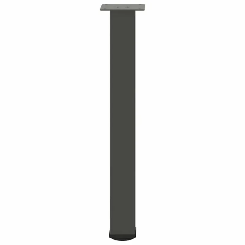 Konsolinio stalo kojos, 4 vnt., antracito spalvos, 72-74 cm, plienas