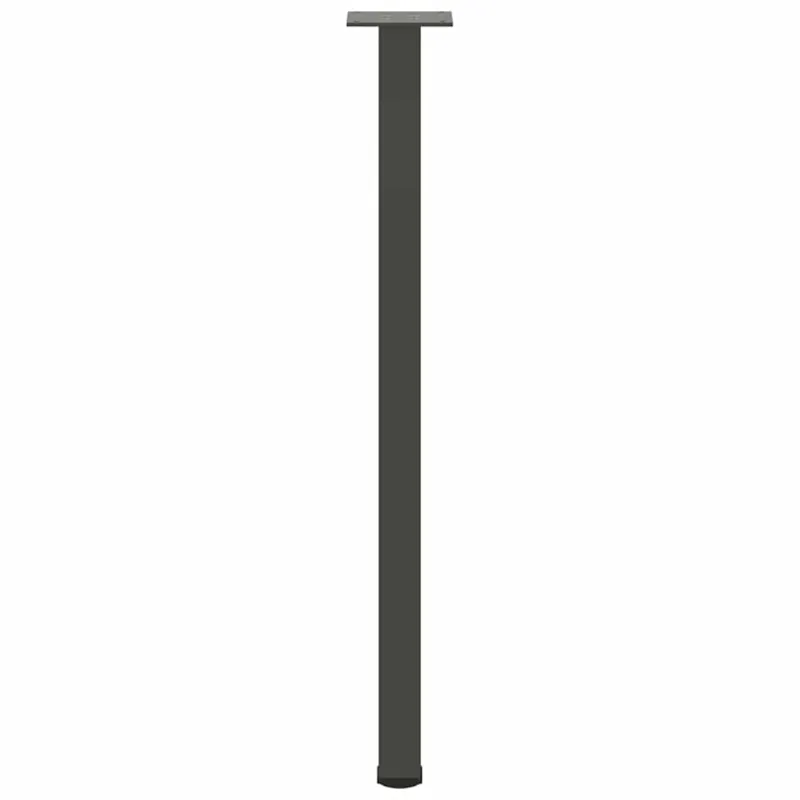 Konsolinio stalo kojos, 4 vnt., antracito spalvos, 72-74 cm, plienas