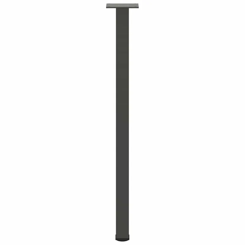 Konsolinio stalo kojos, 4 vnt., antracito spalvos, 72-74 cm, plienas