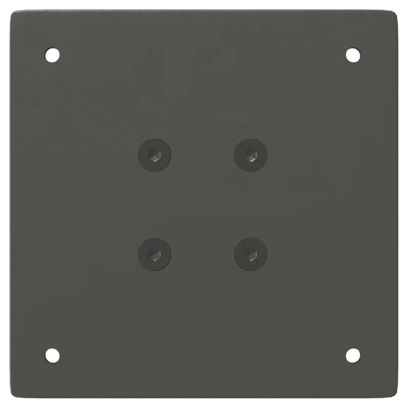 Konsolinio stalo kojos, 4 vnt., antracito spalvos, 72-74 cm, plienas