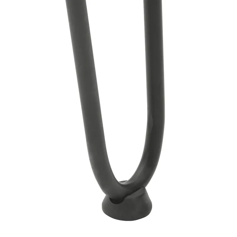 segtukų kojelės konsoliniams staliukams, 4 vnt., antracito spalvos, 72 cm, plieno masyvas