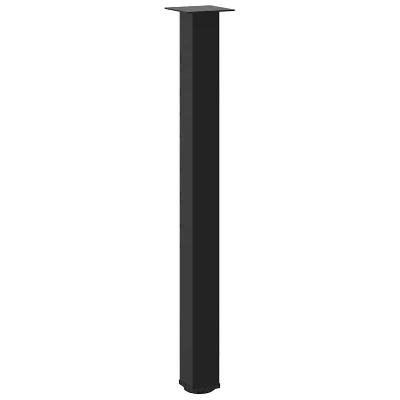 Baro stalo kojos, 4 vnt., juodos, 90-92 cm, plienas