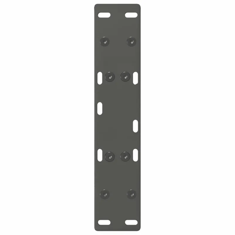 Kavos staliuko kojelės, A formos, 2 vnt., antracito spalvos, 50x(30-31) cm, plienas