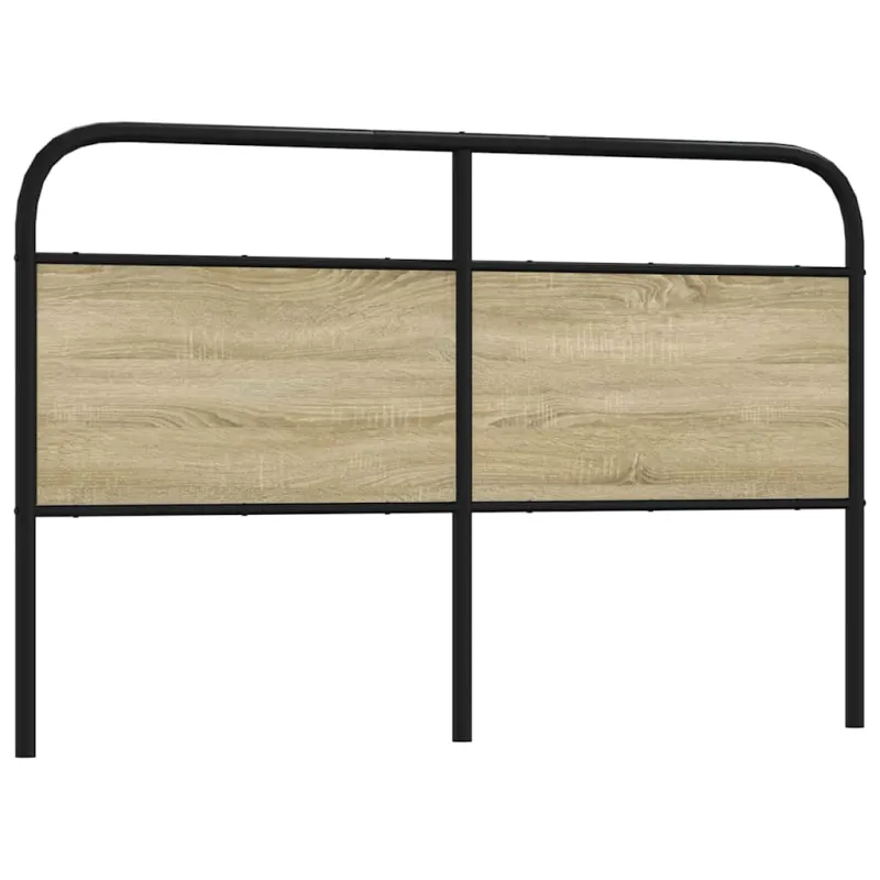 Pakaitinis galvūgalis, ąžuolo spalvos, 160 cm, plienas ir mediena