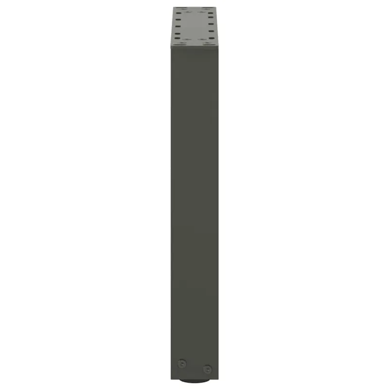 Kavos staliuko kojelės, 2 vnt., antracito spalvos, 28x(42-43) cm, plienas