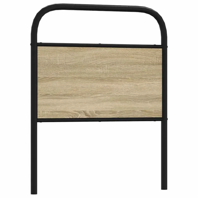 Pakaitinis galvūgalis, ąžuolo spalvos, 80 cm, plienas ir mediena