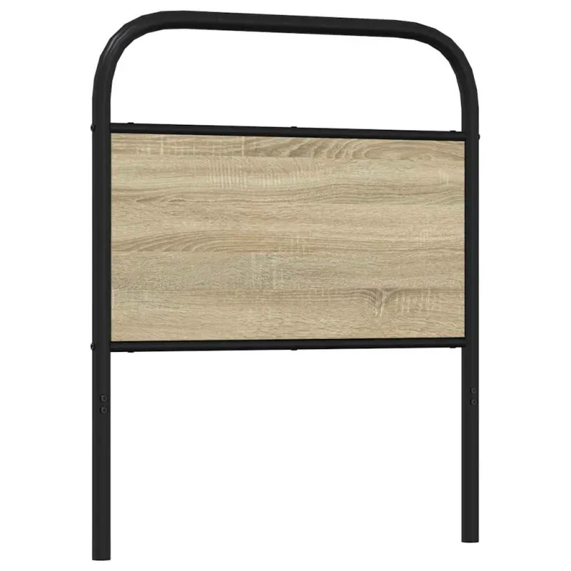 Pakaitinis galvūgalis, ąžuolo spalvos, 80 cm, plienas ir mediena