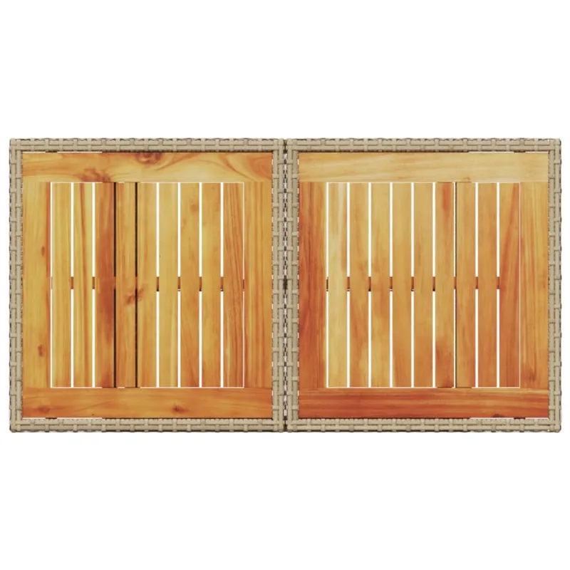 Sodo pöytätaso, hiekka, 100x55x73cm, polyrataska/akatsiamuovi