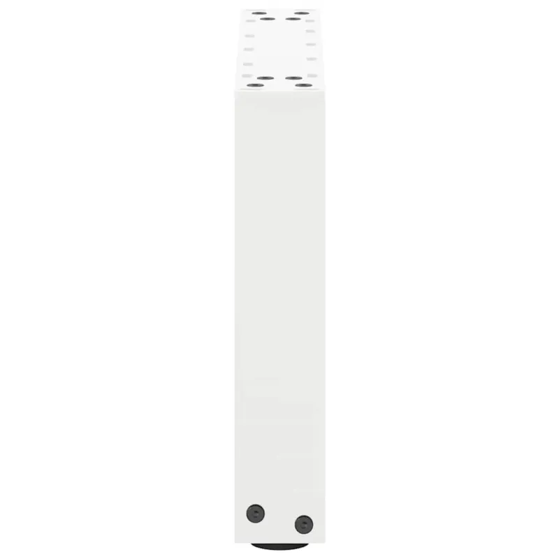 Kavos staliuko kojelės, 2 vnt., baltos, 40x(30-31) cm, plienas, U formos