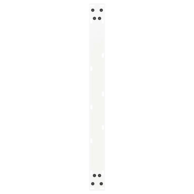 Kavos staliuko kojelės, 2 vnt., baltos, 70x(42-43) cm, plienas, U formos