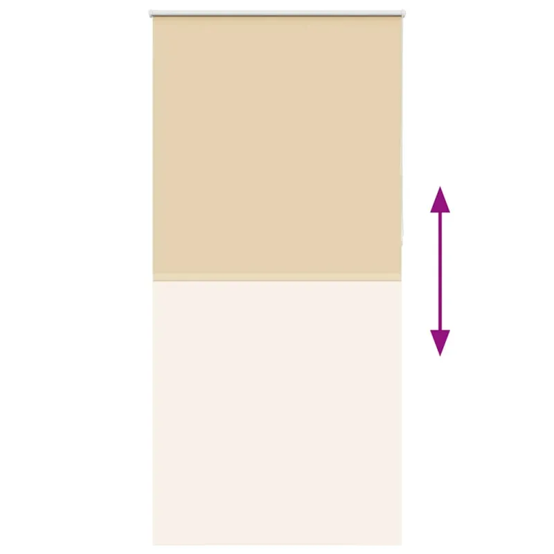 roletas smėlio spalvos 100x230 cm audinio plotis 95,7 cm