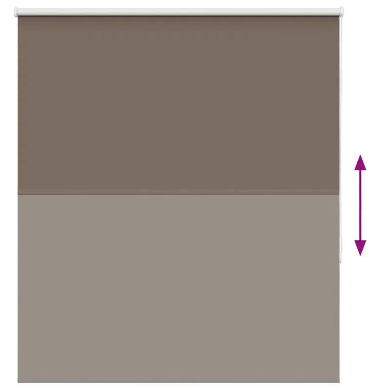 roletas kava 130x150 cm audinio plotis 126,6 cm poliesteris