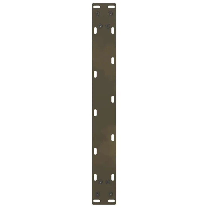 Kavos staliuko kojelės, 2 vnt., 50x(30-31) cm, natūralus plienas