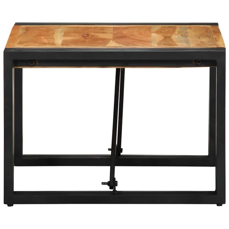 Kavos staliukas 50x50x35 cm Akacijos masyvo